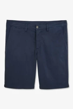 Bermuda Bleu Fonce Uni
