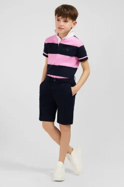 Bermuda Chino Marine En Coton Stretch