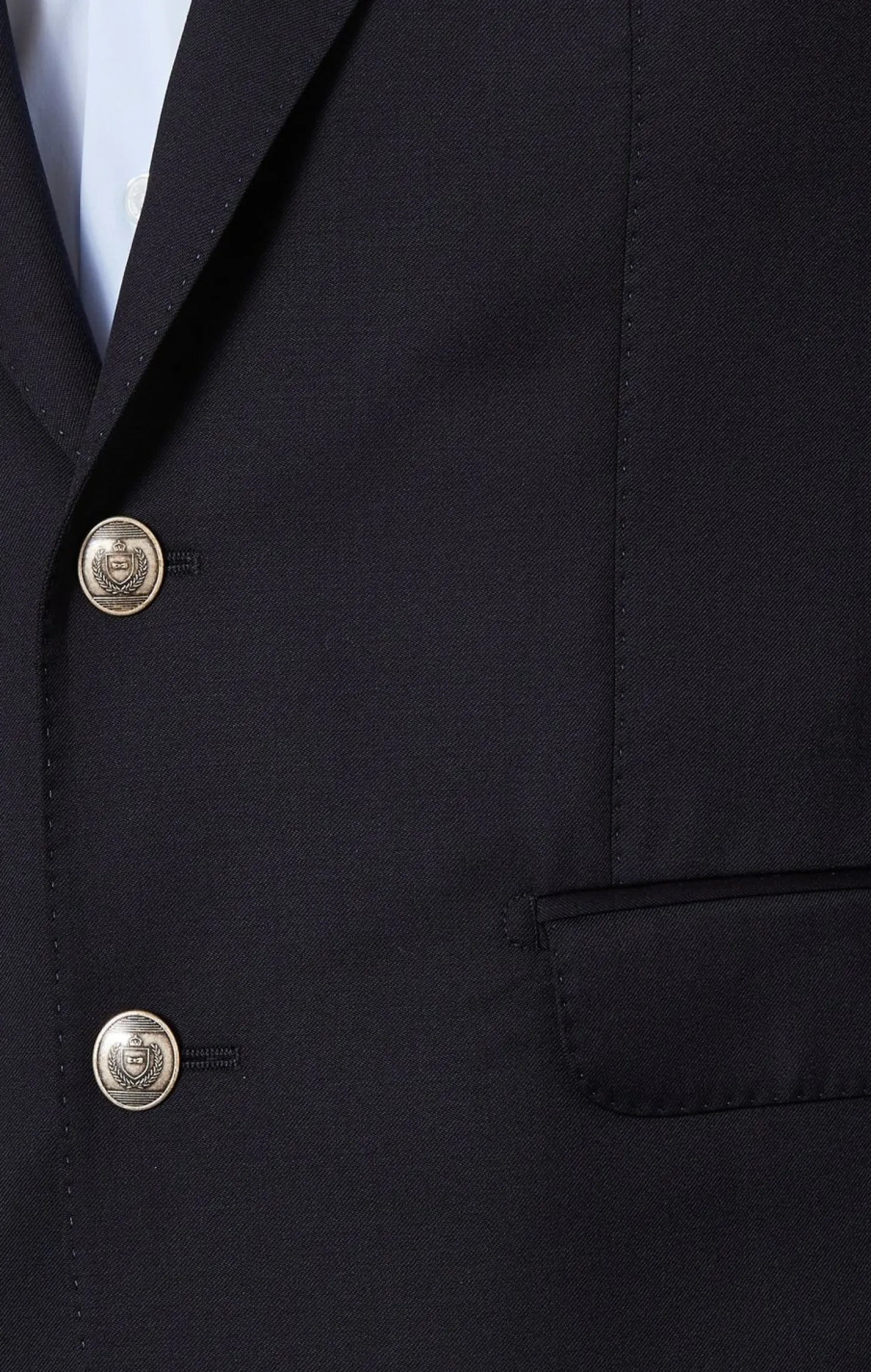 Blazer Bleu Marine 100 % Laine