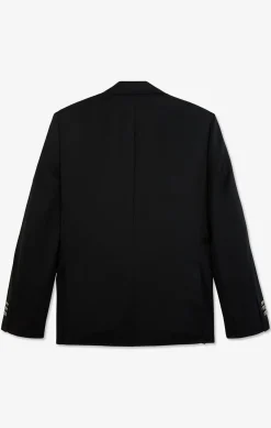 Blazer Noir 100 % Laine