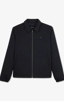 Blouson Bleu Fonce Rembourre