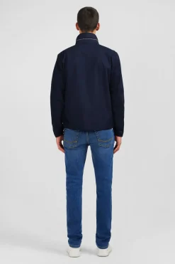Blouson Bleu Fonce Rembourre