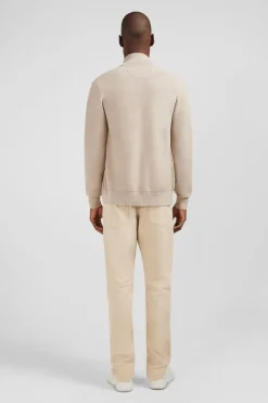 Cardigan Zippe Beige