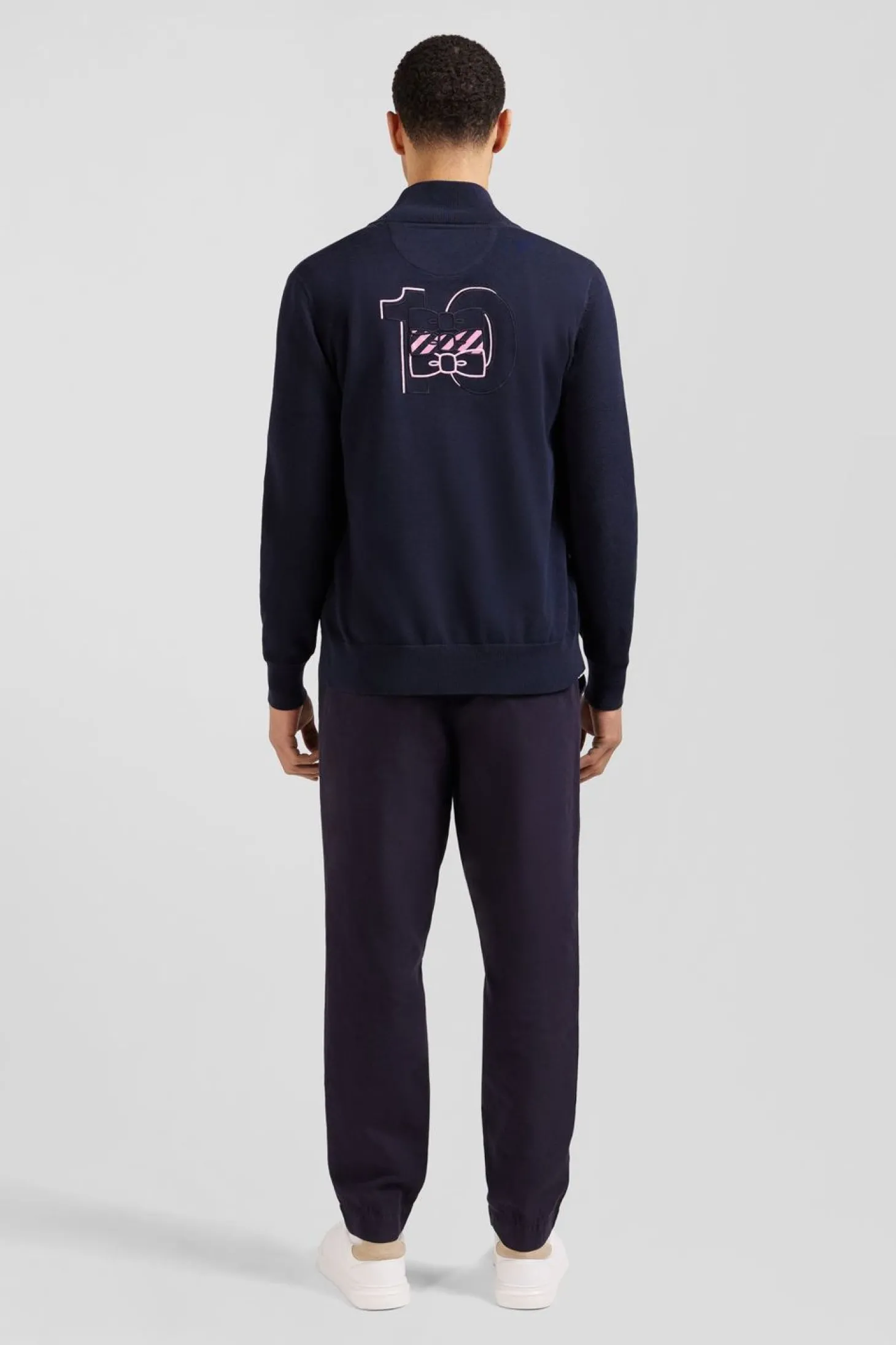 Cardigan Zippe Marine Numero 10