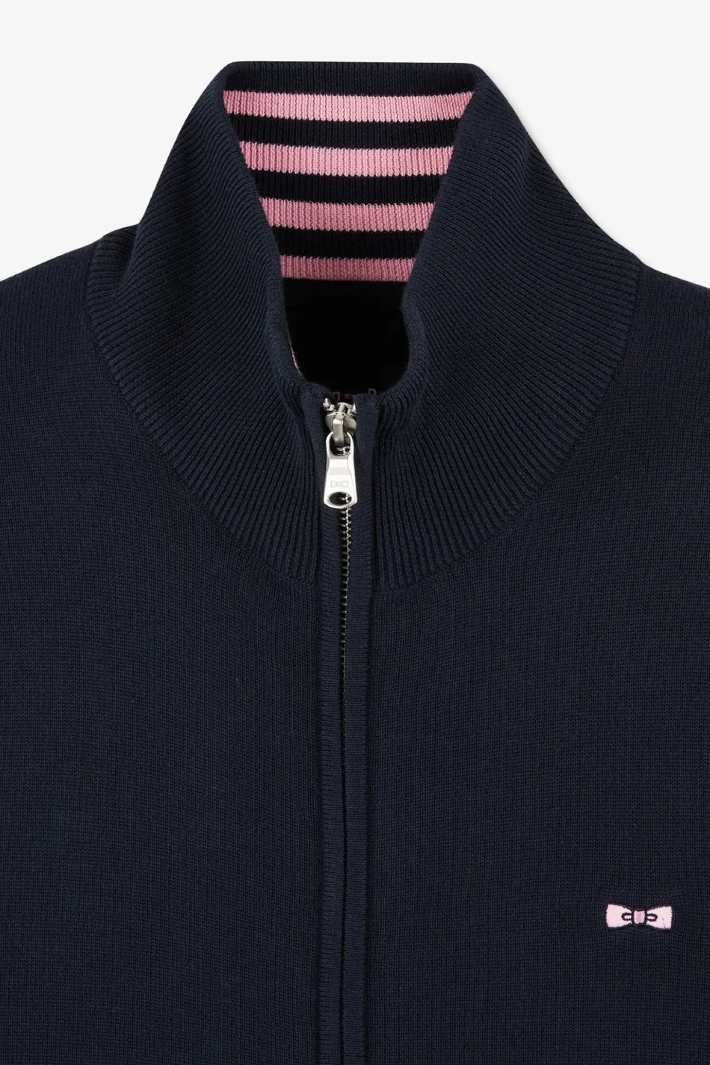 Cardigan Zippe Marine Numero 10
