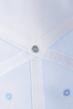 Casquette Bleue Unie En Coton