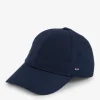 Casquette Bleu Marine Unie En Coton