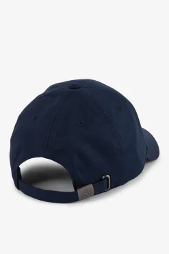 Casquette Bleu Marine Unie En Coton
