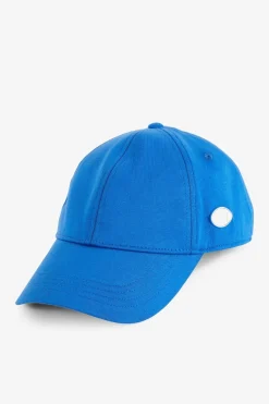 Casquette Unie En Coton Bleu