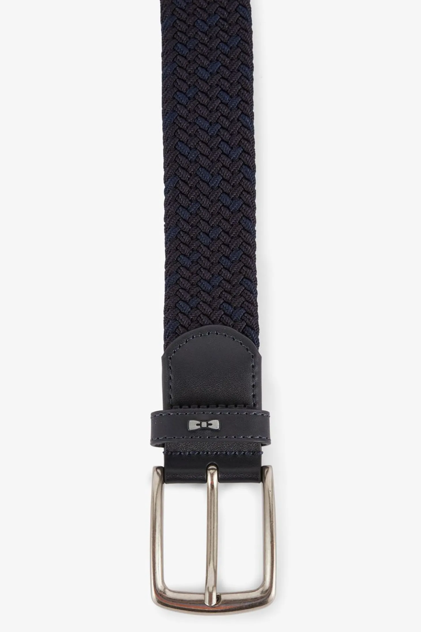 Ceinture Bleu Marine Tressee