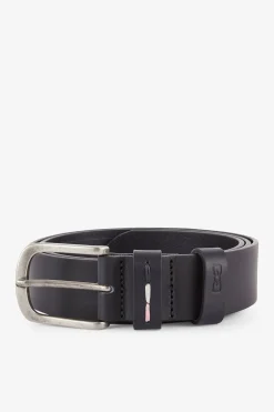 Ceinture En Cuir Bleu Marine