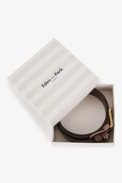 Ceinture En Cuir Marron