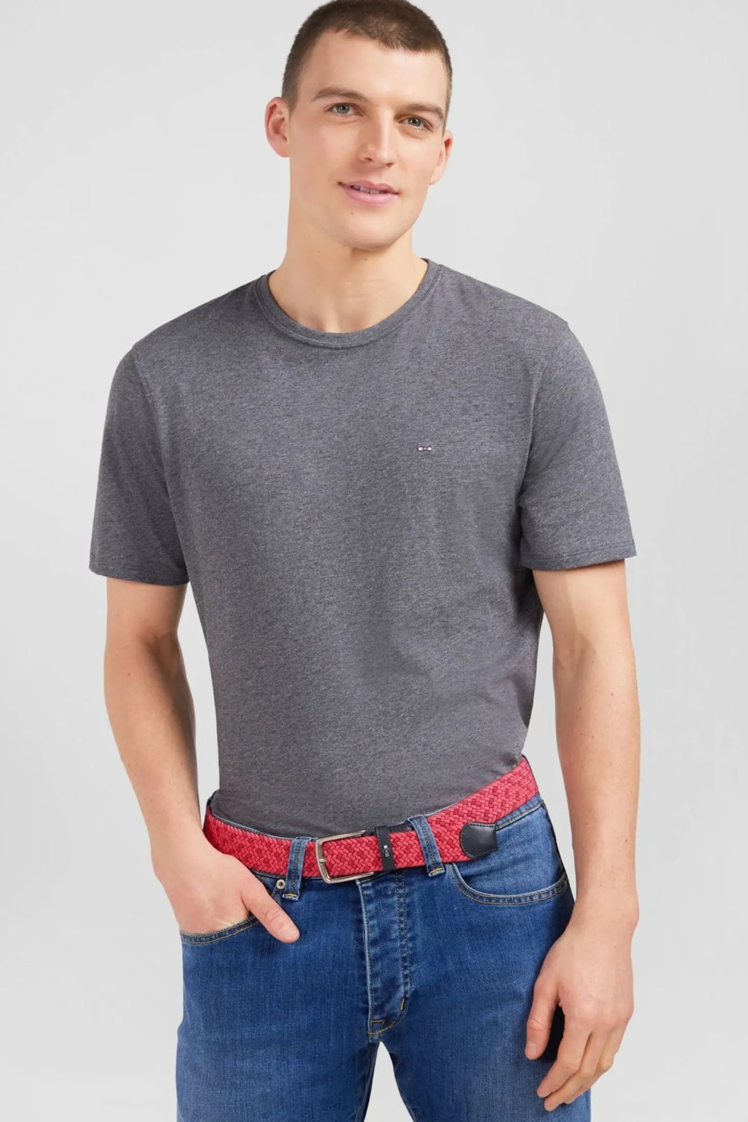 Ceinture Rouge Tressee