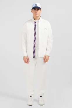 Chemise Blanche A Broderie Eden Park
