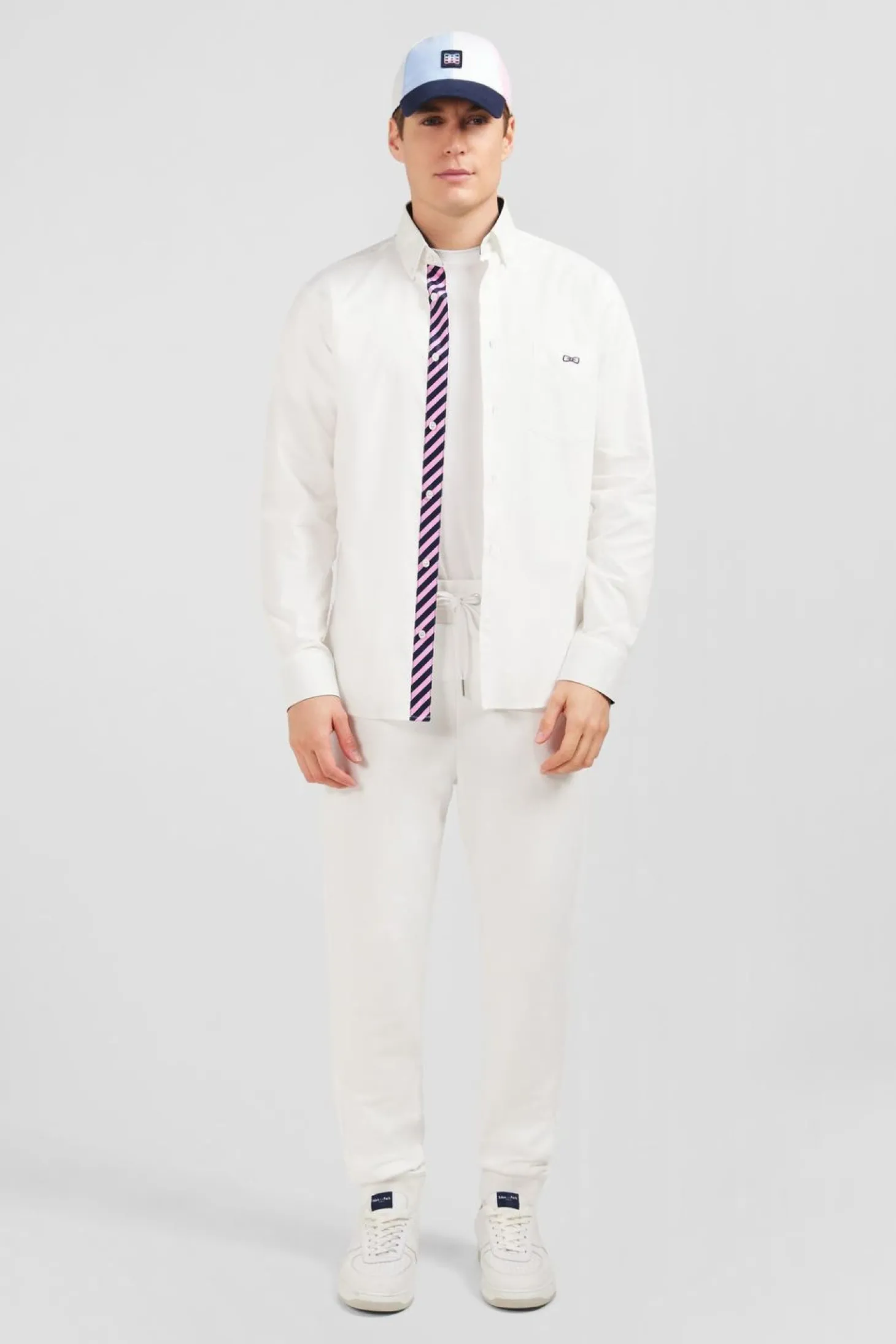 Chemise Blanche A Broderie Eden Park