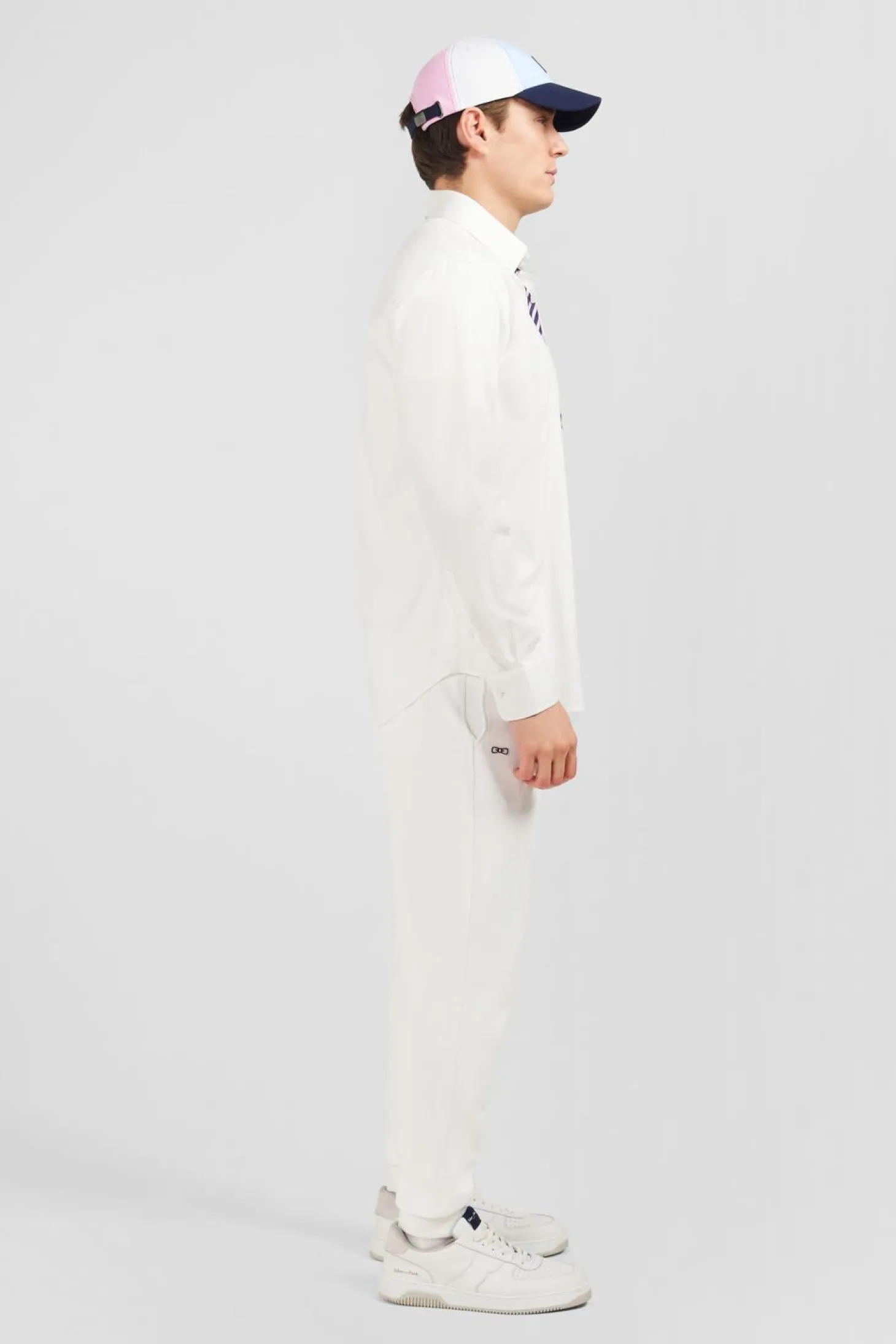 Chemise Blanche A Broderie Eden Park