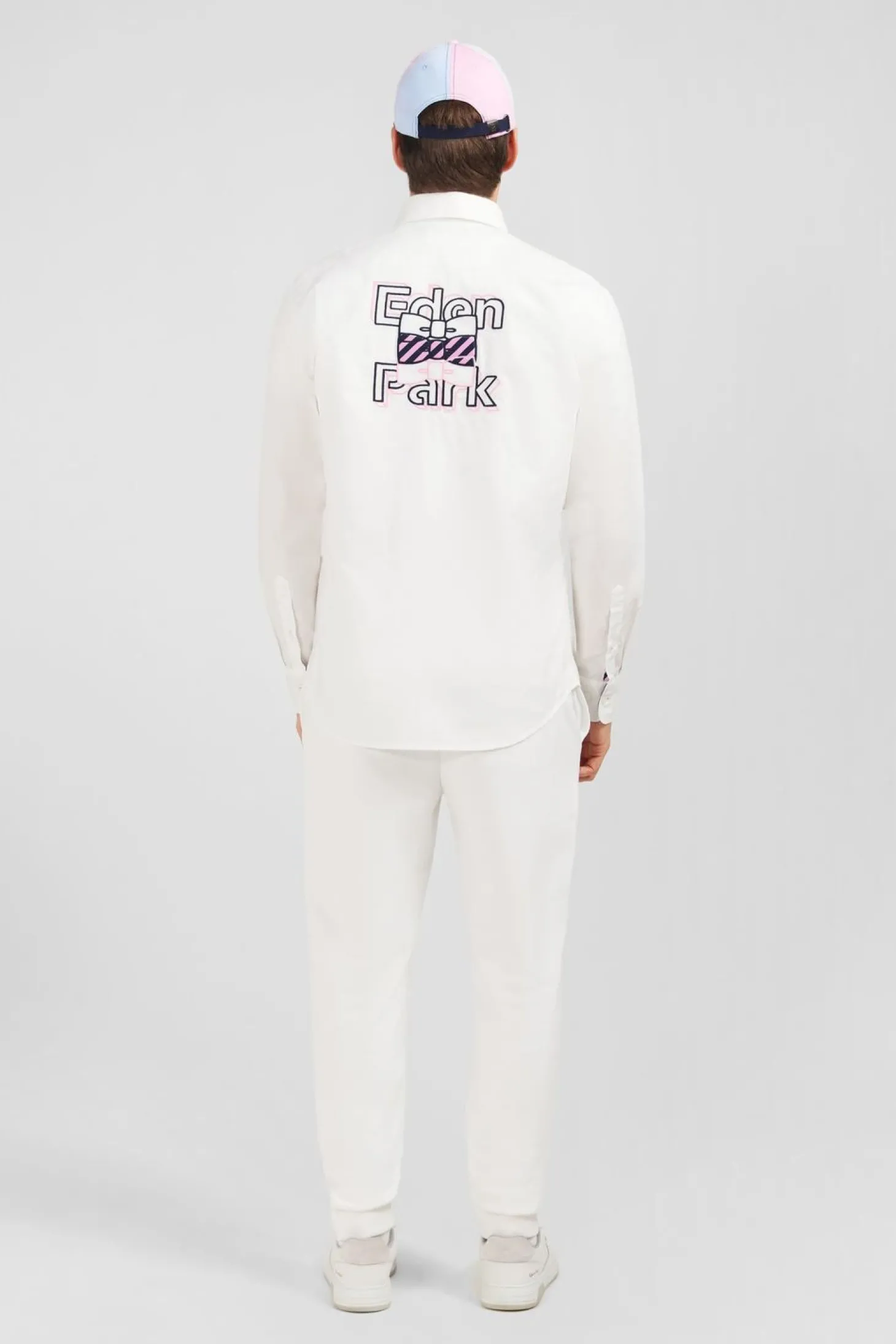 Chemise Blanche A Broderie Eden Park