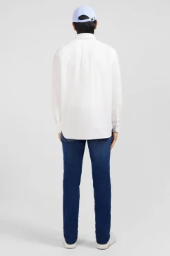 Chemise Blanche Unie En Coton