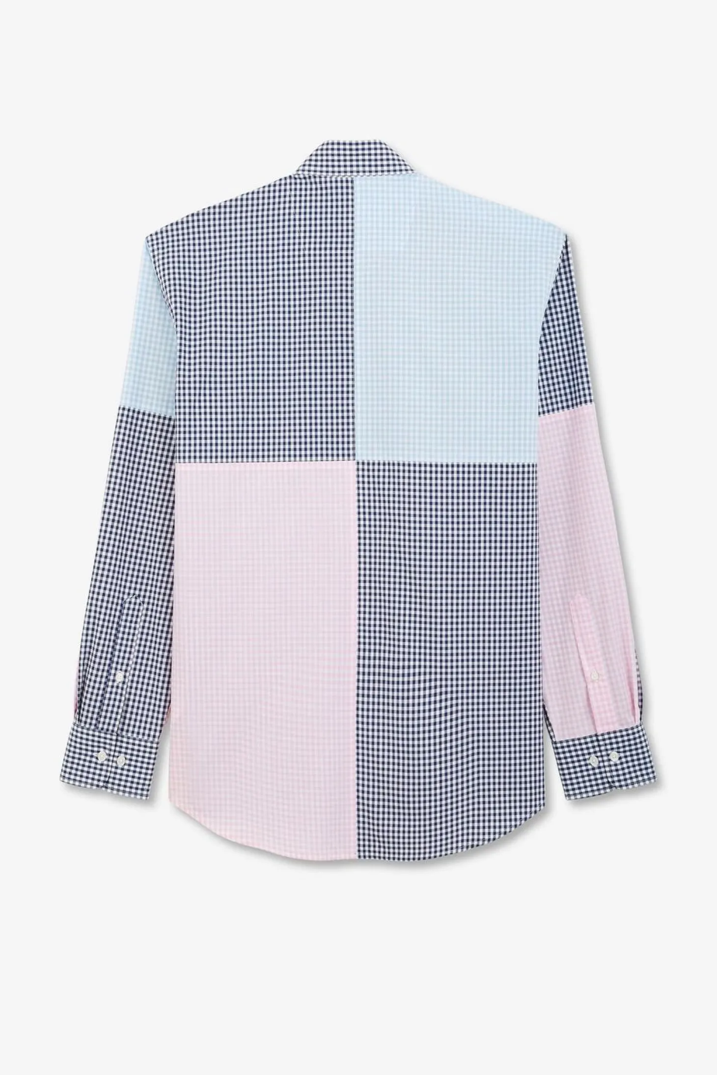 Chemise Colorblock A Carreaux