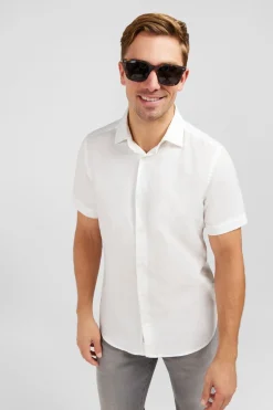 Chemisette Blanche A Details Exclusifs Fleuris