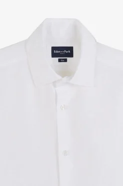 Chemisette Blanche A Details Exclusifs Fleuris