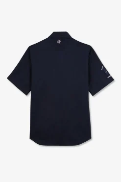 Chemisette Bleu Marine Brodee Xv De France