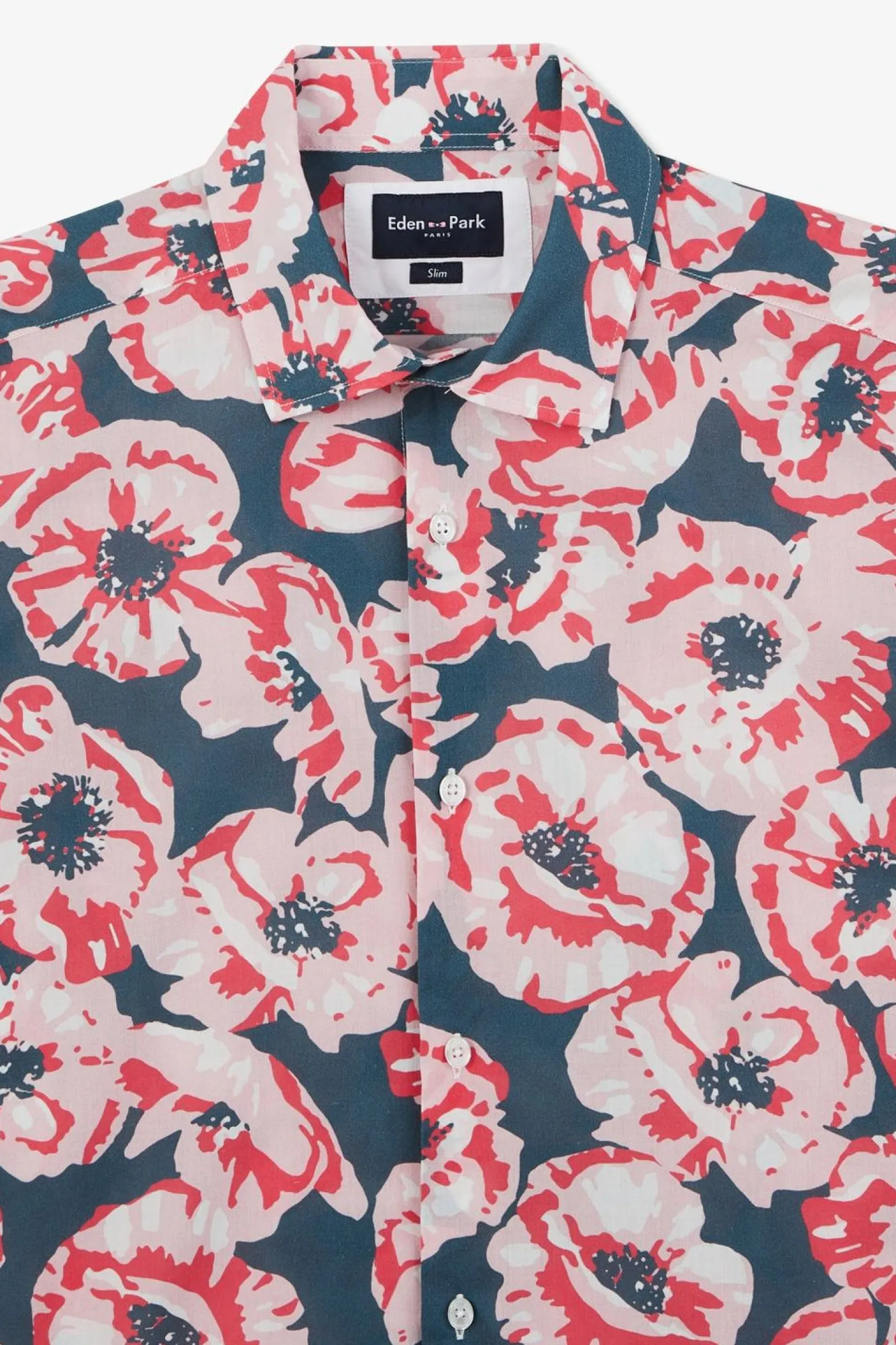 Chemisette Rose Imprime Exclusif Fleurs
