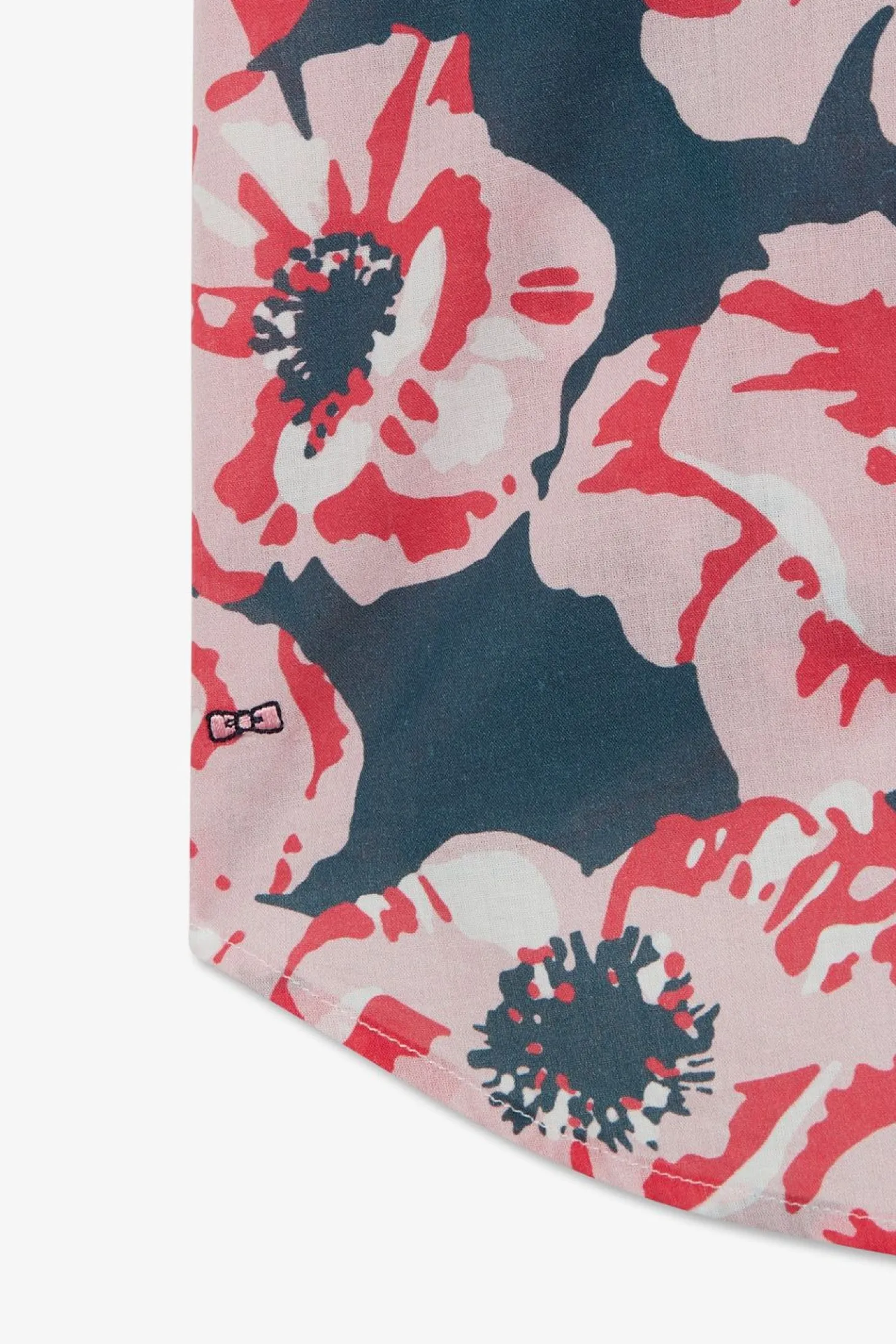 Chemisette Rose Imprime Exclusif Fleurs