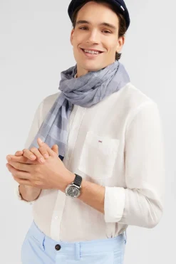 Chemise Unie Blanche En Lin