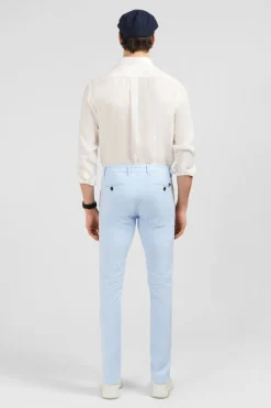 Chemise Unie Blanche En Lin