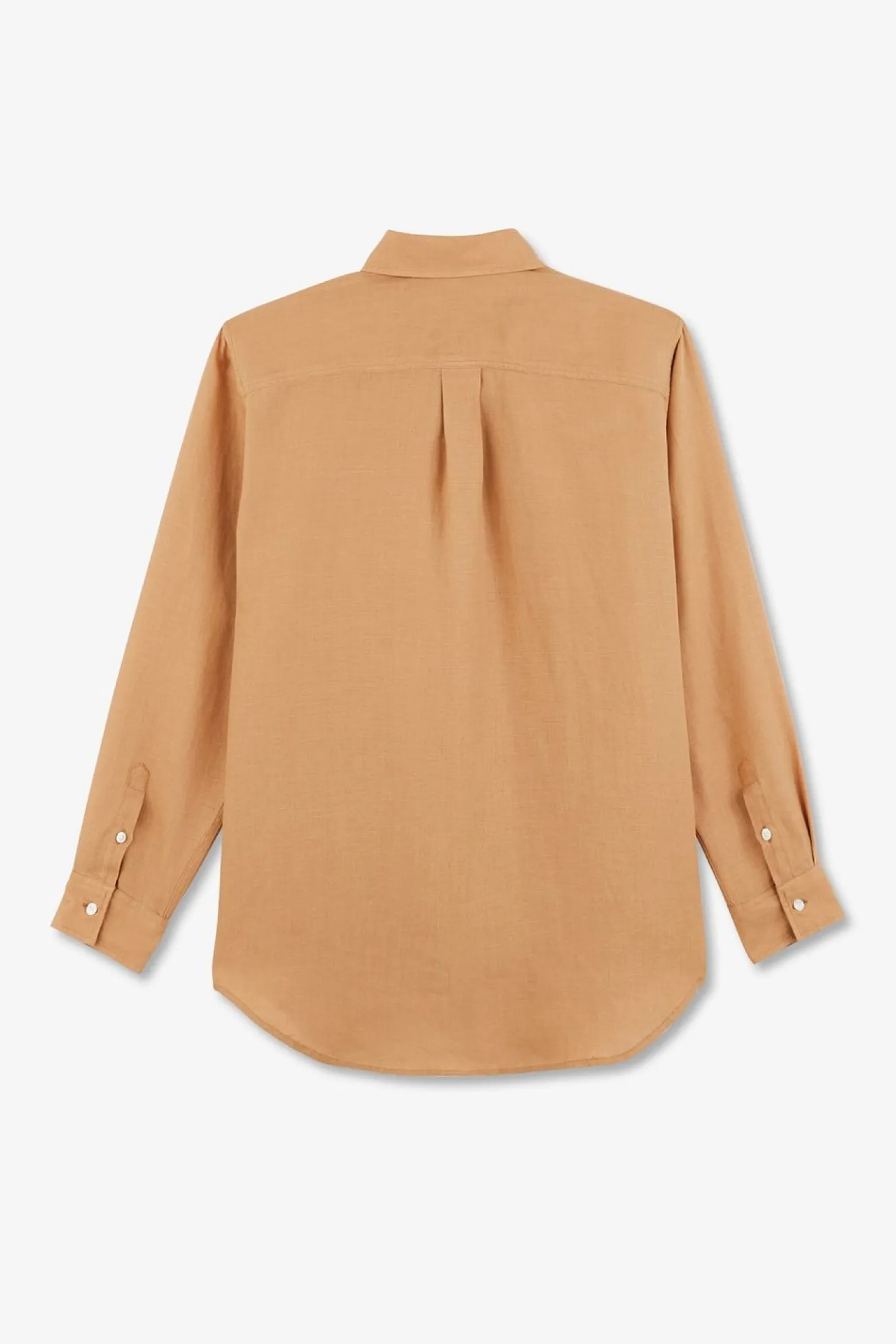 Chemisier Beige Uni