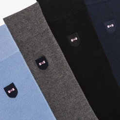 Coffret De Quatre Paires De Chaussettes Unies