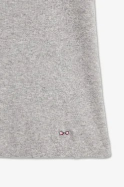 Debardeur Uni En Coton Stretch Gris