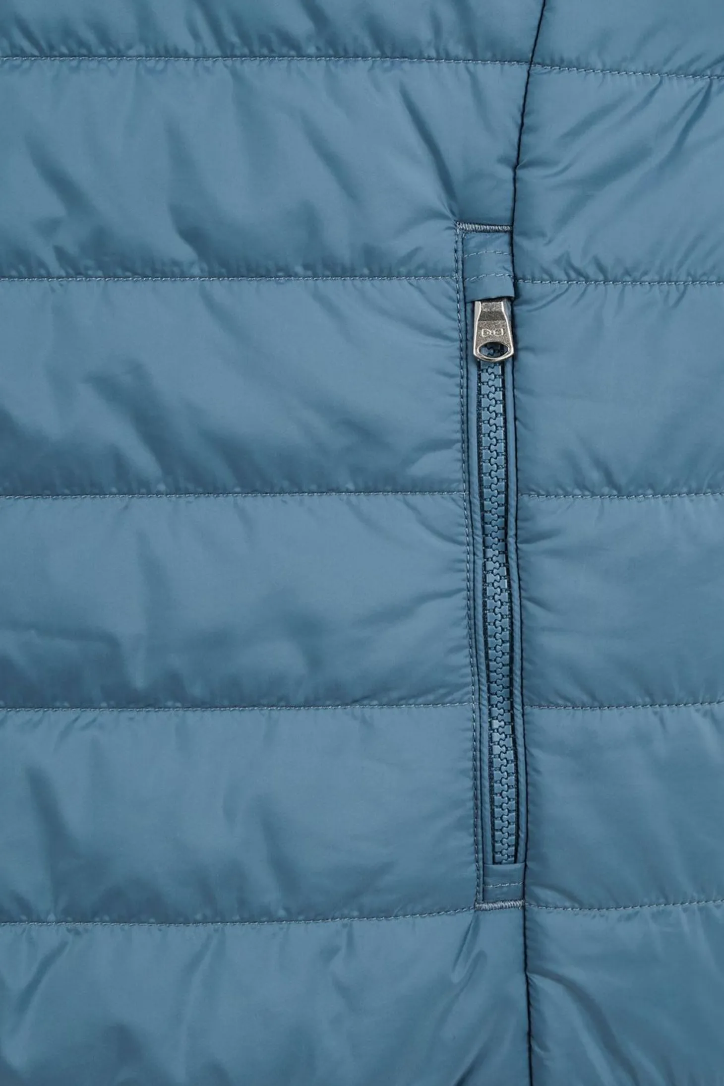 Doudoune Bleu Clair Sans Manches