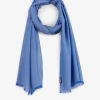 Echarpe Bleue Unie