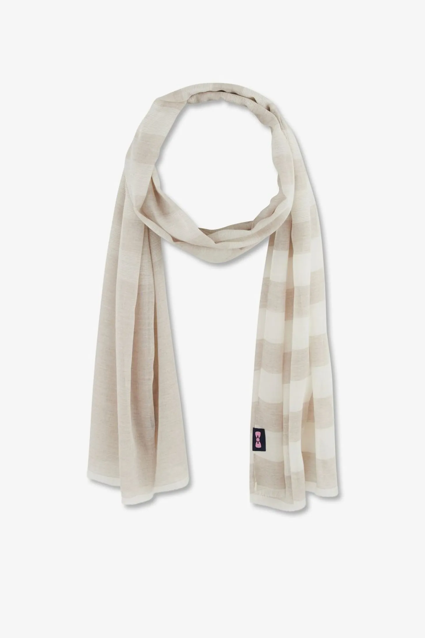 Echarpe Cerclee Beige