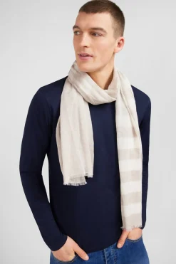 Echarpe Cerclee Beige