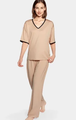 Ensemble Pyjama Rose En Lyocell Stretch