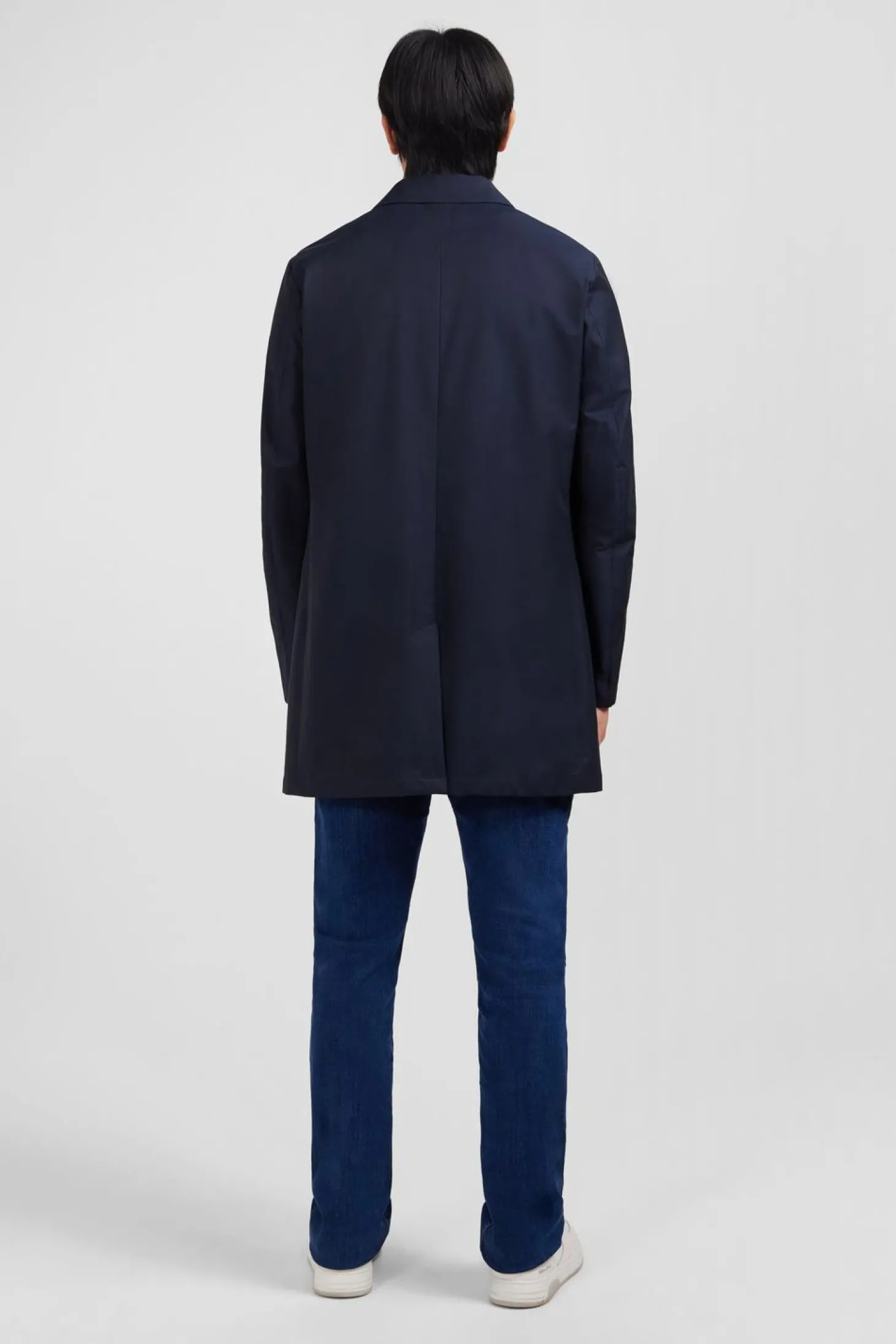 Impermeable Uni Bleu Marine