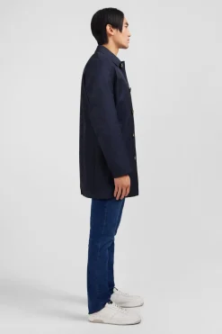 Impermeable Uni Bleu Marine