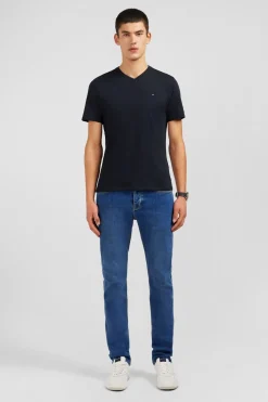 Jean Bleu En Coton Stretch