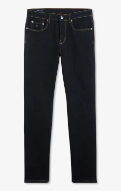 Jean Bleu Marine En Coton Extensible