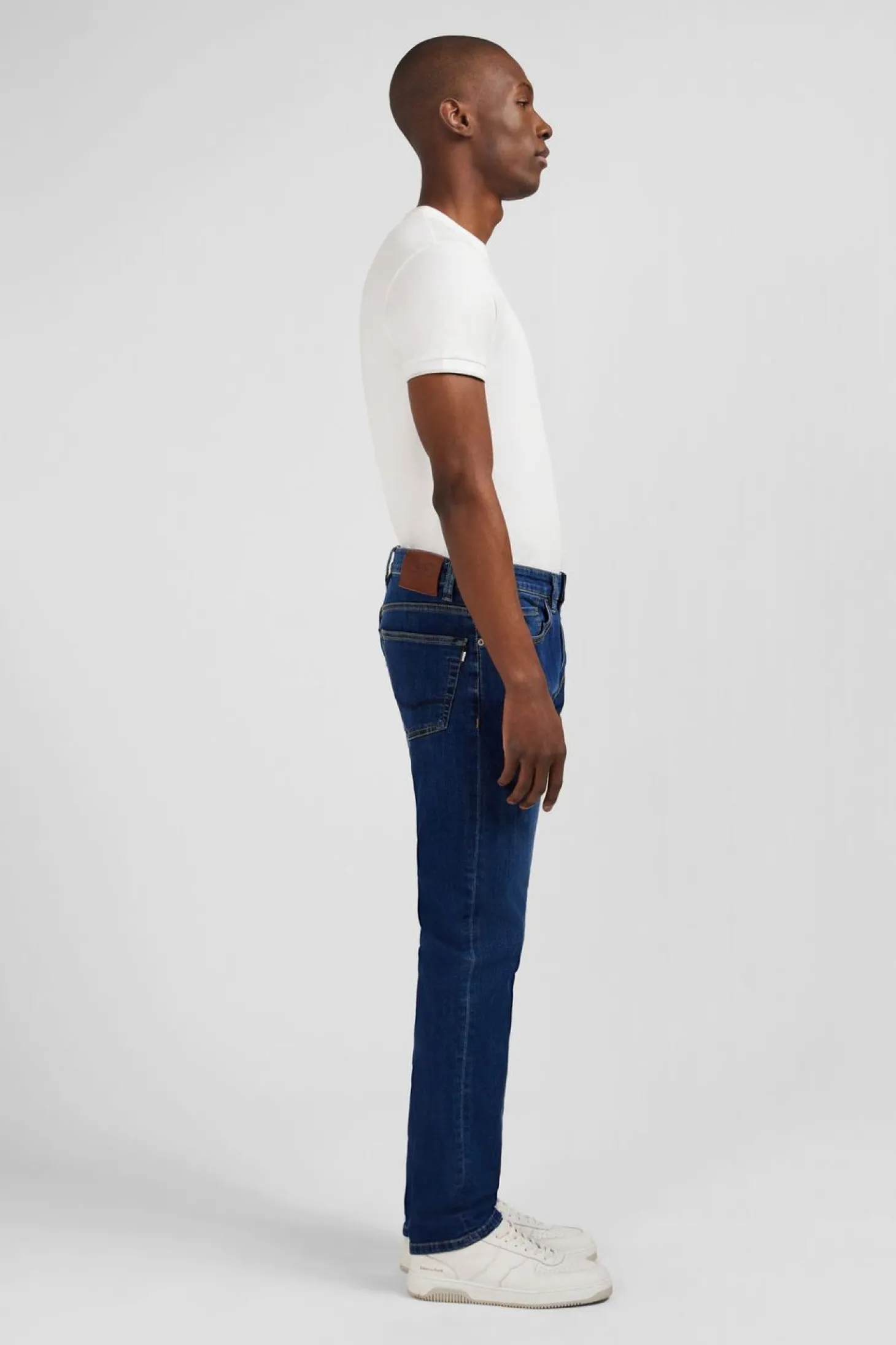 Jean Brut En Coton Denim Stretch Coupe Regular