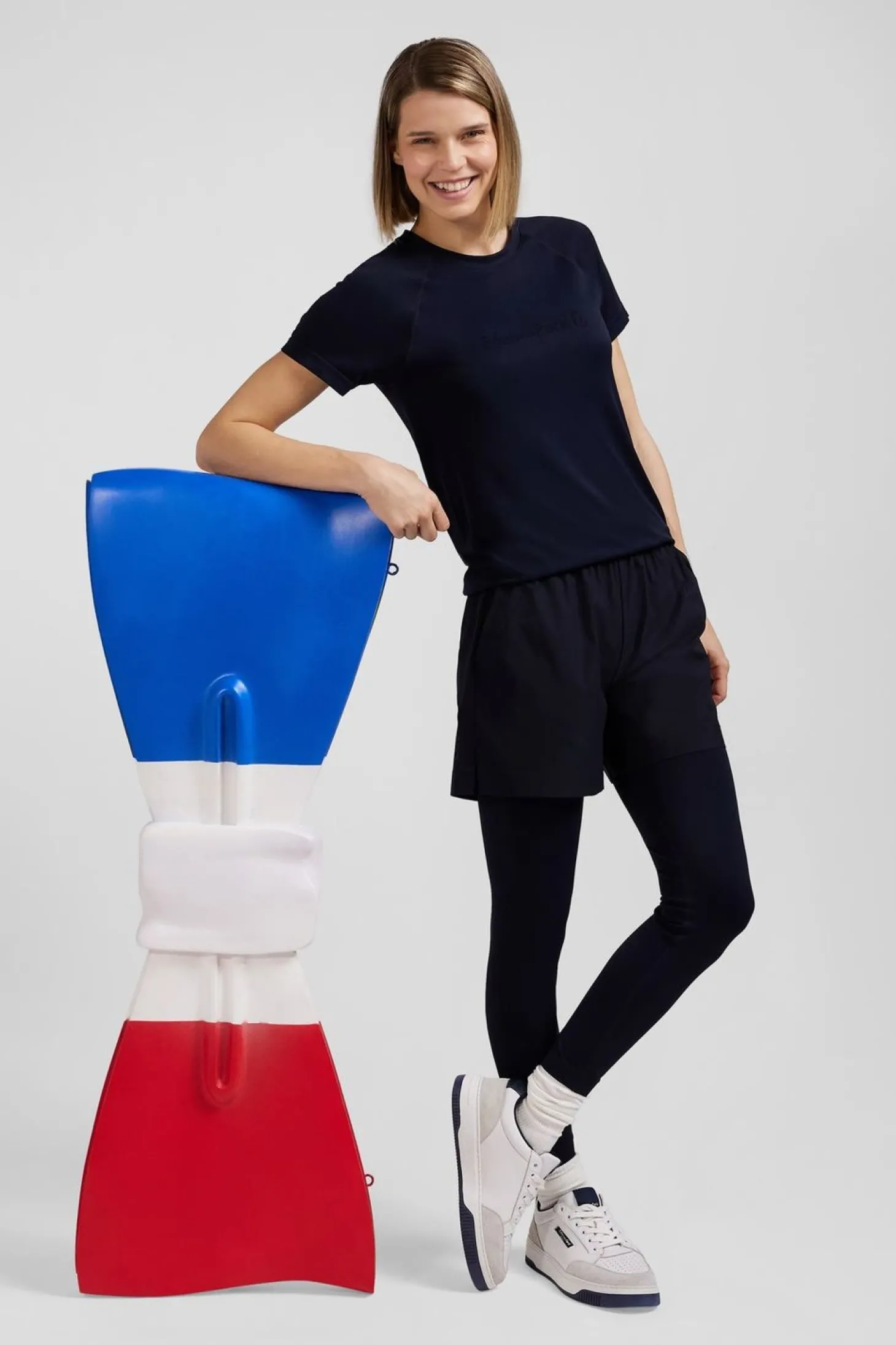 Jogging De Sport Stretch Bleu Marine