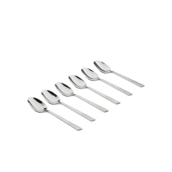 Lot De 6 Cuilleres A Dessert En Inox