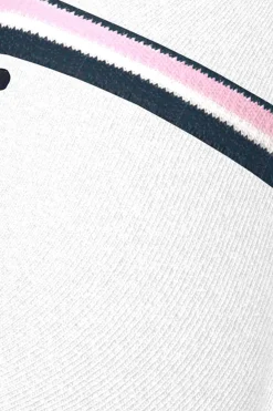 Lot De 2 Paires De Chaussettes Basses A Details Tricolores En Coton Stretch