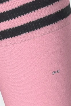 Lot De 2 Paires De Chaussettes Basses A Details Tricolores En Coton Stretch