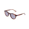 Lunettes De Soleil Rondes Motifs Ecailles
