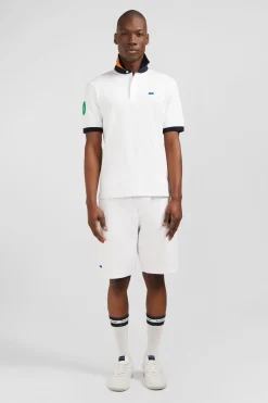 Maillot Blanc A Manches Courtes
