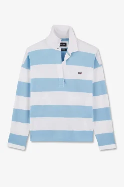 Maillot Cercle Ciel En Coton Pima Coupe Relaxed